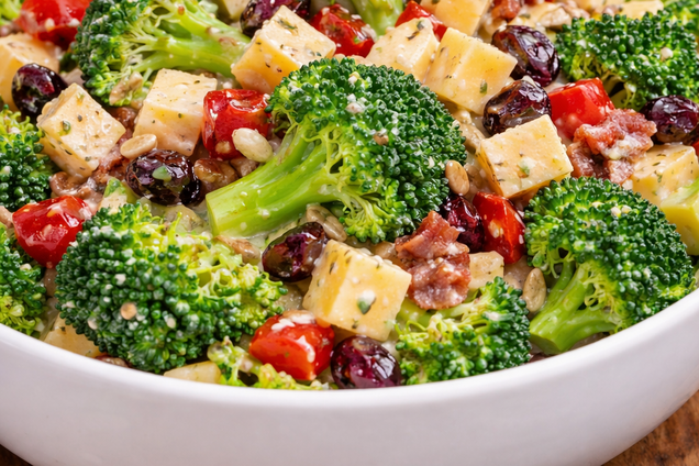 Корисний зимовий салат з броколі та яблуком: чим заправити