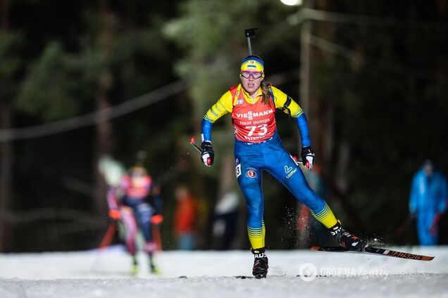 Украинка выиграла чемпионат Европы по биатлону