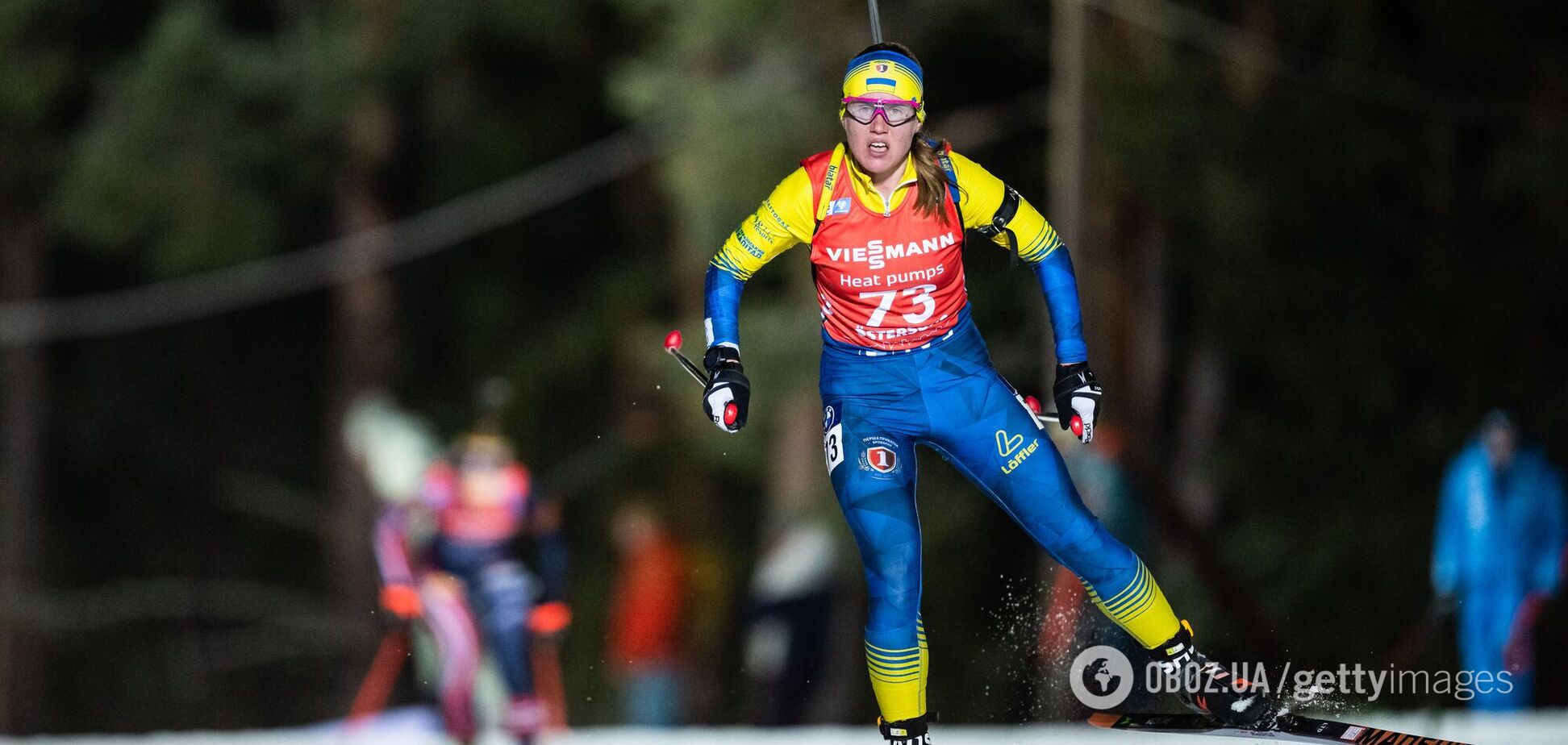 Украинка выиграла чемпионат Европы по биатлону