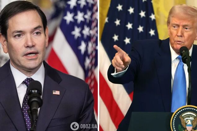 'Щоб не бути слабаком': Рубіо розповів, чому ховається від Трампа на борту президентського літака