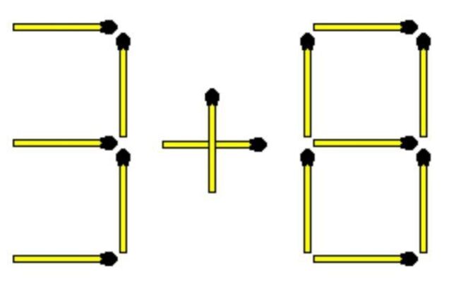 Приберіть два сірники: головоломка, що покаже ваш IQ