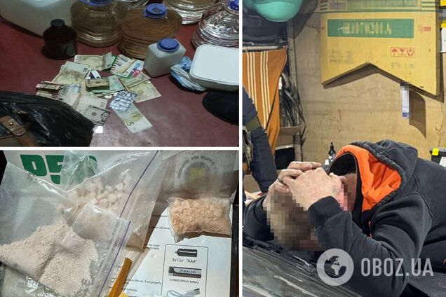 У Києві викрили 'бізнесменів', які щомісяця виготовляли 10 кг наркотиків на 3 млн грн. Подробиці та фото