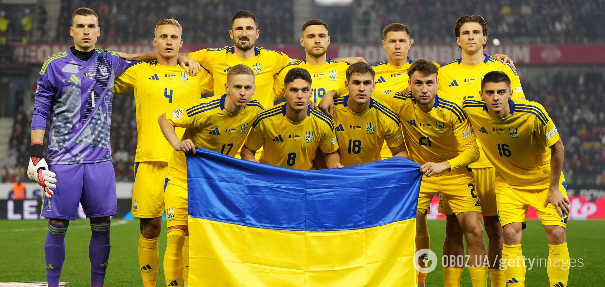 Названо ціну квитків на матч Україна – Швеція у відборі ЧС-2026 з футболу