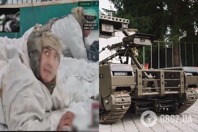 'Нова реальність війни': український наземний роботизований комплекс взяв у полон трьох окупантів. Відео