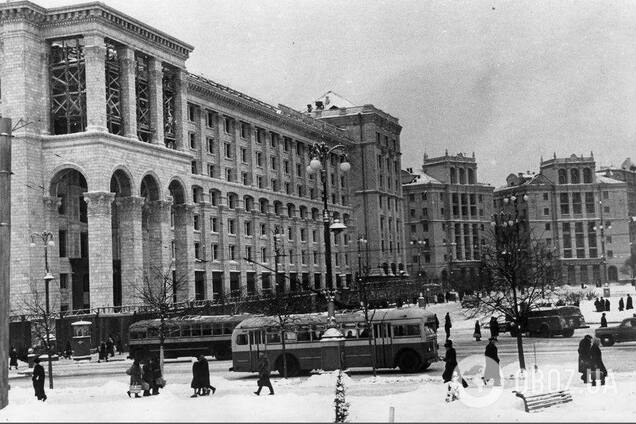 А вы узнали эти места? Как выглядел зимний Киев в 1960-х годах. Архивные фото