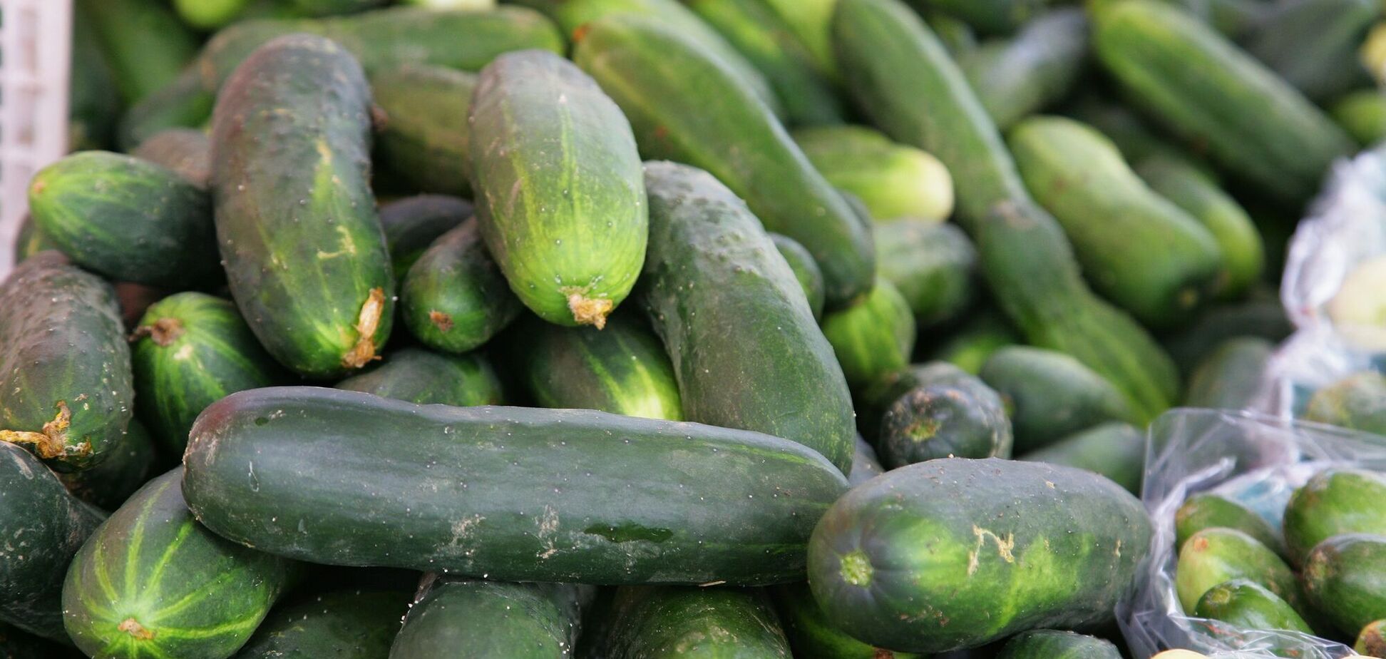 Ілюстрація - огірки в супермаркеті