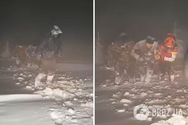 Были на грани жизни и смерти: в горах Румынии спасли двух заблудившихся и замерзших украинцев. Фото и видео