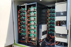 Аккумуляторная система накопления энергии. Иллюстрация