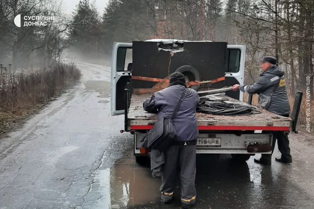 Войска РФ атаковали дроном авто коммунальщиков возле Славянска: есть погибший и раненые. Фото