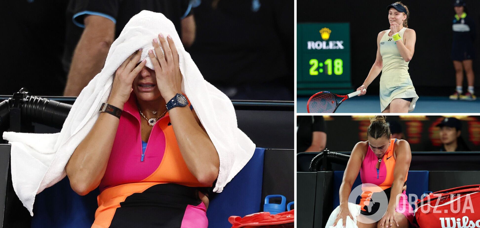 Арине Соболенко, которая послала Свитолину на три буквы, прилетела карма в финале Australian Open. Видео