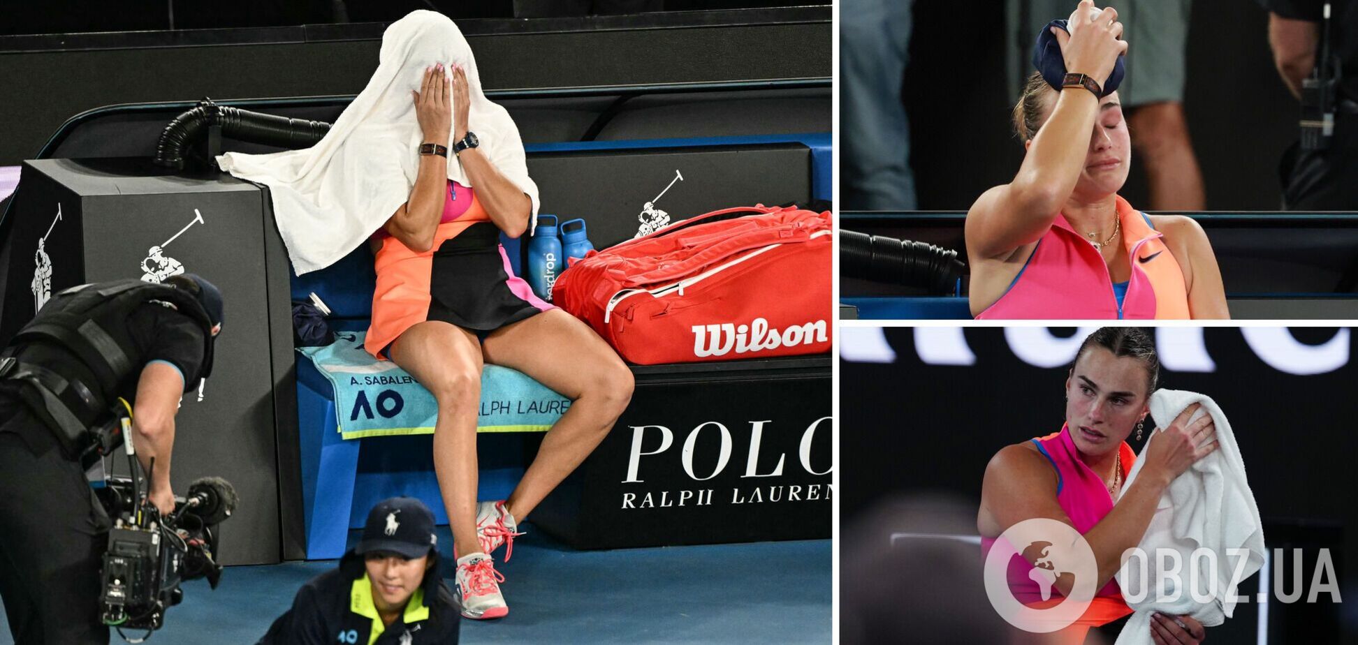 Соболенко расплакалась после случившегося в финале Australian Open. Видео