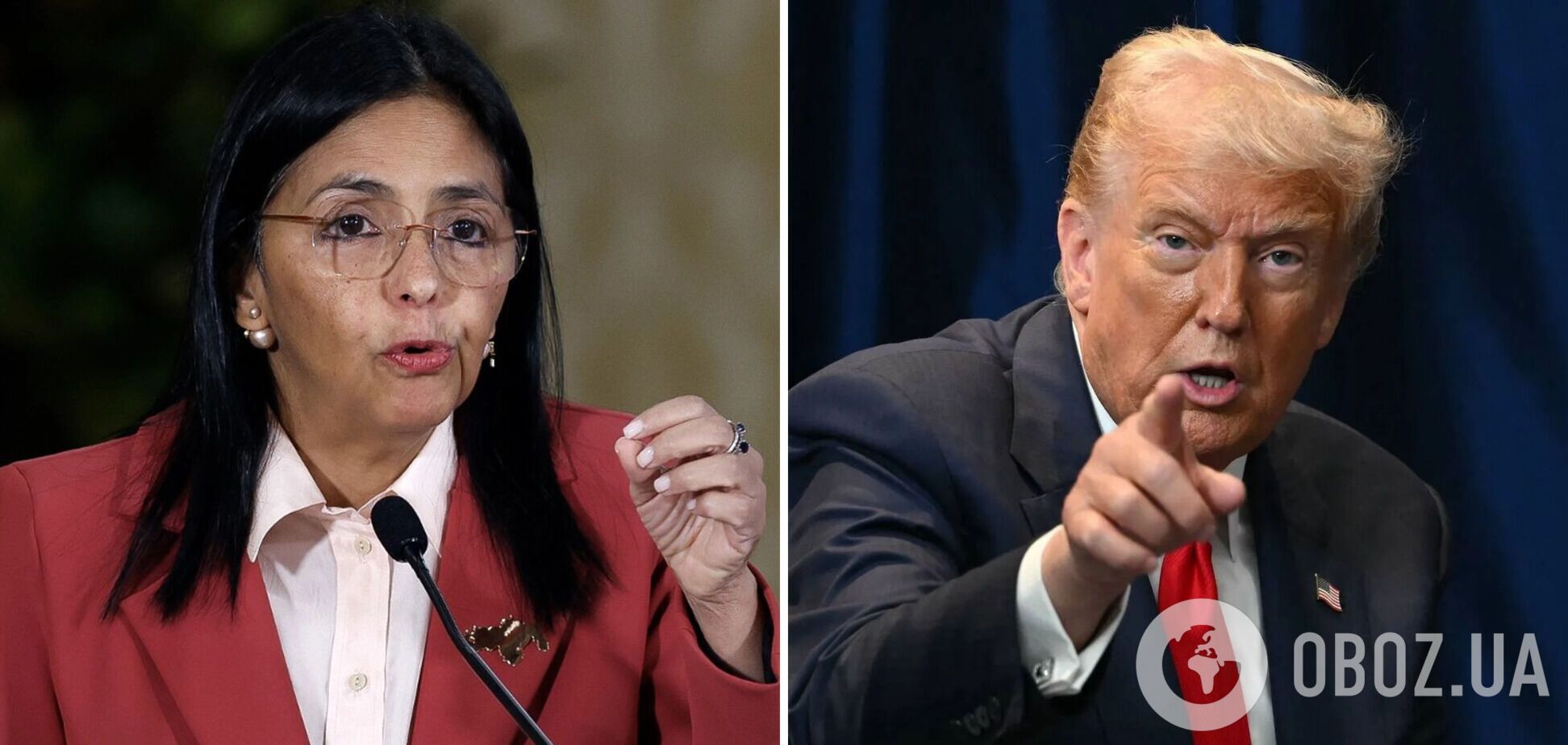 'Заплатит очень большую цену': Трамп сказал, что будет с вице-президентом Венесуэлы, если она откажется сотрудничать с США