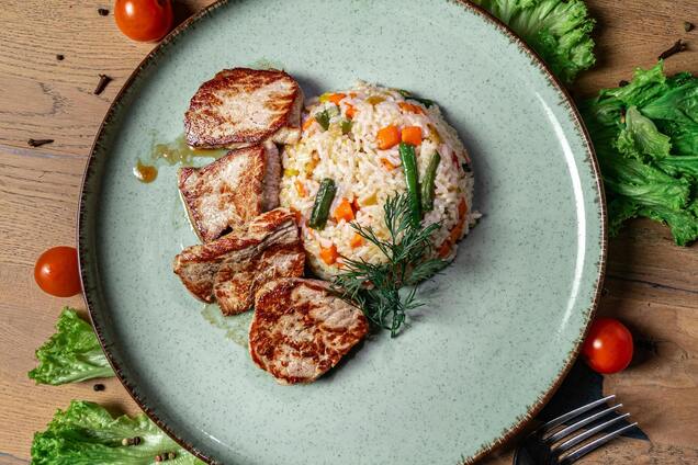 Рецепт риса с овощами