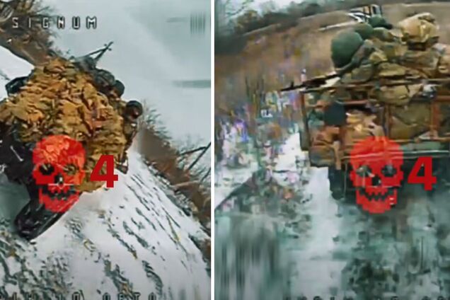 Працювали чітко і холодно: українські військові показали, які зірвали російський штурм на квадроциклах на Ямпіль. Відео