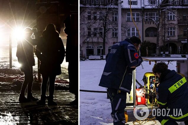 'Работы по восстановлению продвигаются медленно': в Берлине почти 28 тыс. абонентов сидят без света уже четвертый день