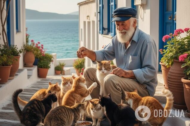 Грецький острів шукає доглядача за котами: жити можна безкоштовно