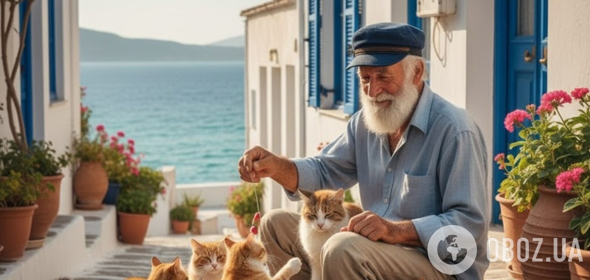 Грецький острів шукає доглядача за котами: жити можна безкоштовно