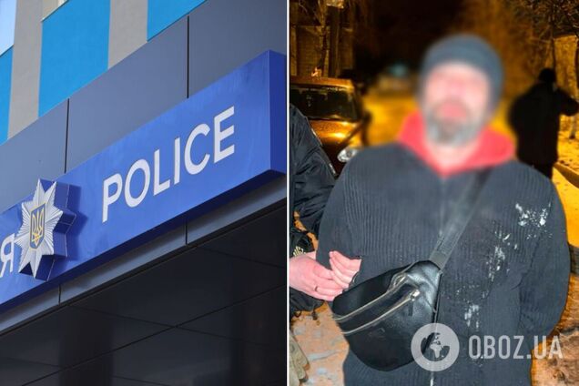 У Києві п’яний чоловік погрожував відвідувачам супермаркету пістолетом. Подробиці та фото