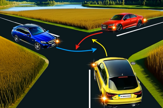 Як мають розʼїхатися авто? Тест для досвідчених водіїв