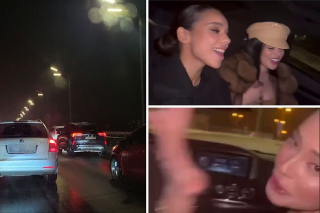 'Москва, люблю тебя': в Киеве блогерши пели российские песни, полиция отреагировала. Фото и видео