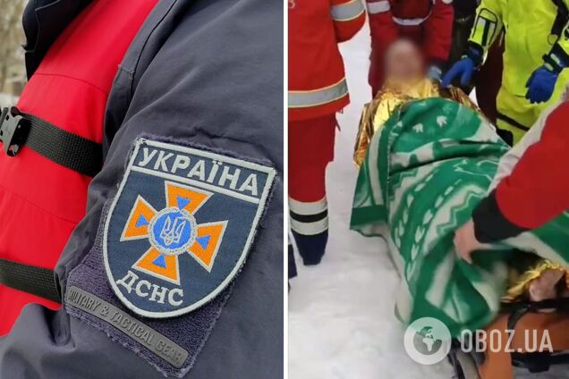 Не всегда есть второй шанс: в Киеве спасли рыбака, который провалился под лед. Видео