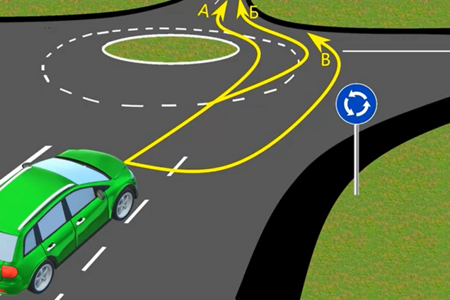 Куди дозволено проїхати? Тест на знання ПДР