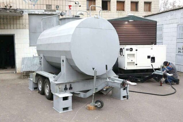 В Киеве развернули мобильные котельные для обогрева больниц