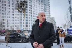 'Путін говорить про мир, але посилює ескалацію': Гілі відвідав місце прильоту російського 'Шахеда' у Києві. Відео