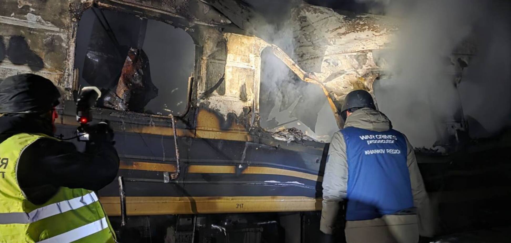 Циничная манипуляция фактами: роспропаганда распространяет фейк, что в поезде на Харьковщине было уничтожено подразделение ВСУ