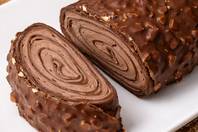 Шоколадний рулет з млинців до чаю: ділимось рецептом оригінального десерту