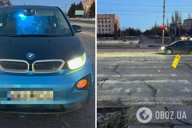 У Кривому Розі суддя на BMW збила дитину  на пішохідному переході: з'явились дані про стан хлопчика. Фото