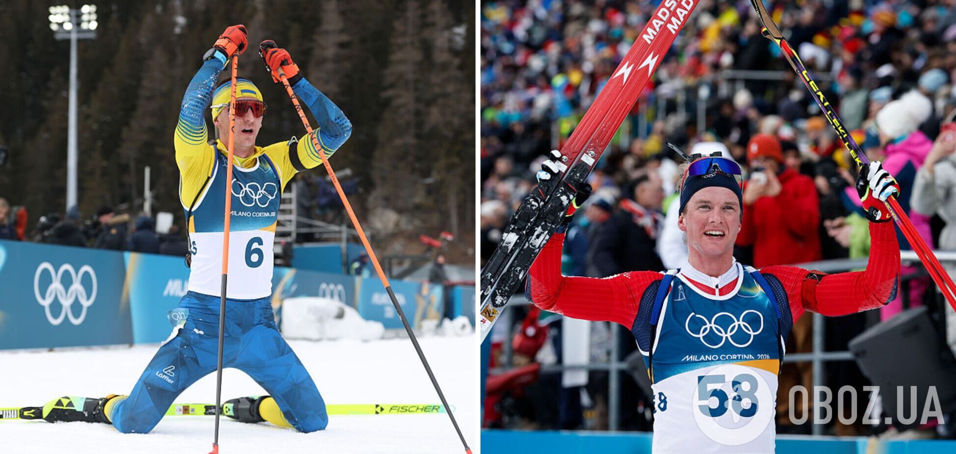 Украинец был первым, но на 'золото' не претендовал: на ОИ-2026 прошла вторая гонка по биатлону. Результаты