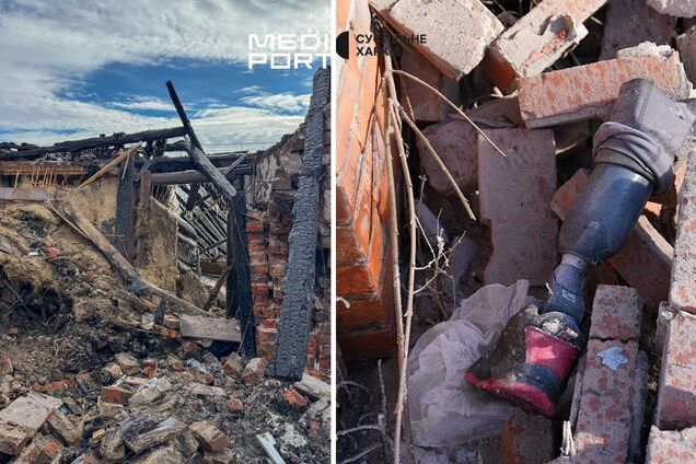 Уничтожен дом в Богодухове