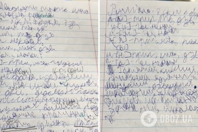 'Занесите в аптеку – там работают профессионалы'. Украинка показала тетрадь с почерком сына и спровоцировала дискуссию
