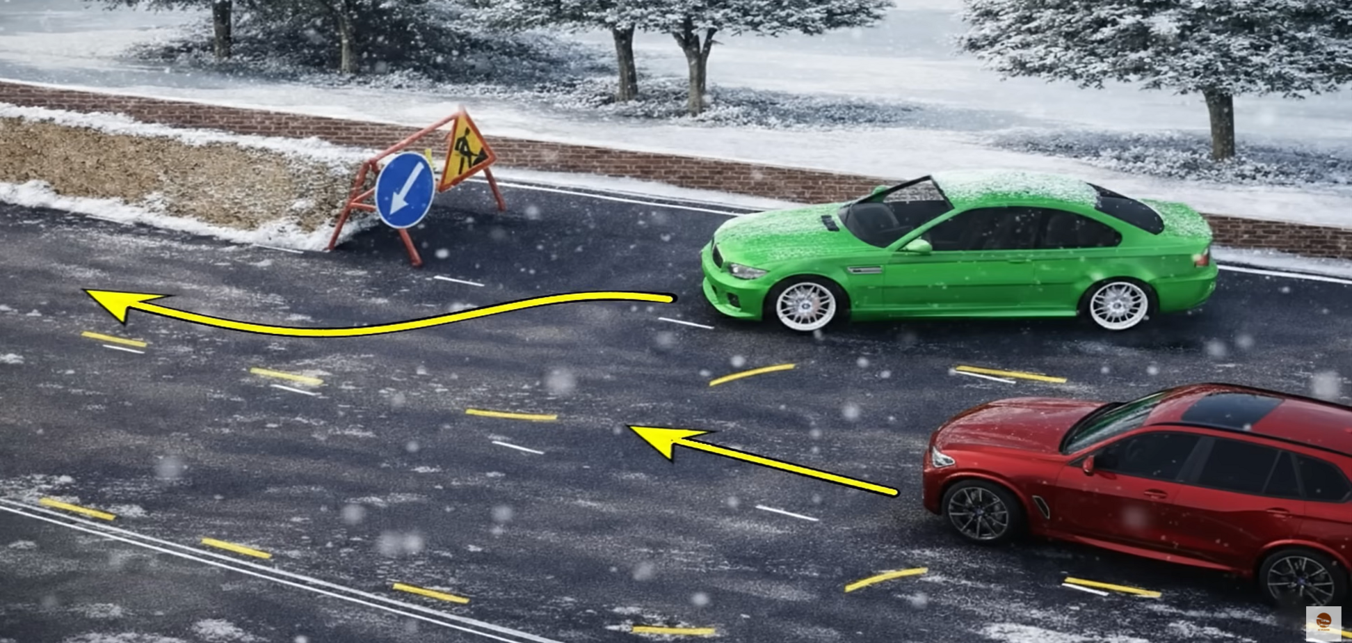 Кто должен дать дорогу? Тест на знание ПДД