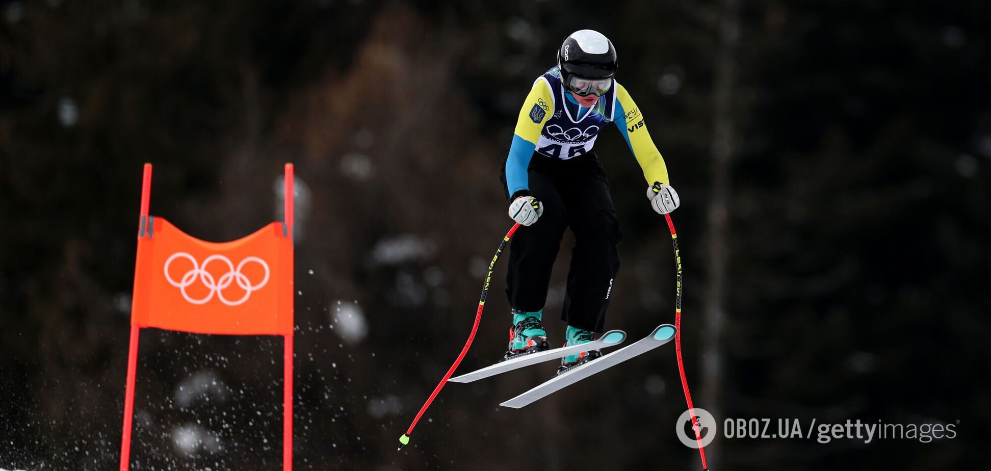 Украинка не смогла финишировать на Олимпиаде-2026, разрушив 'ворота'