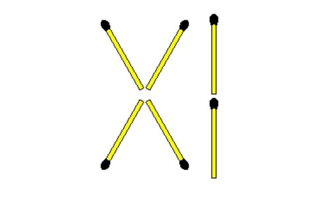 Как сделать 6 из 11: хитрая головоломка со спичками