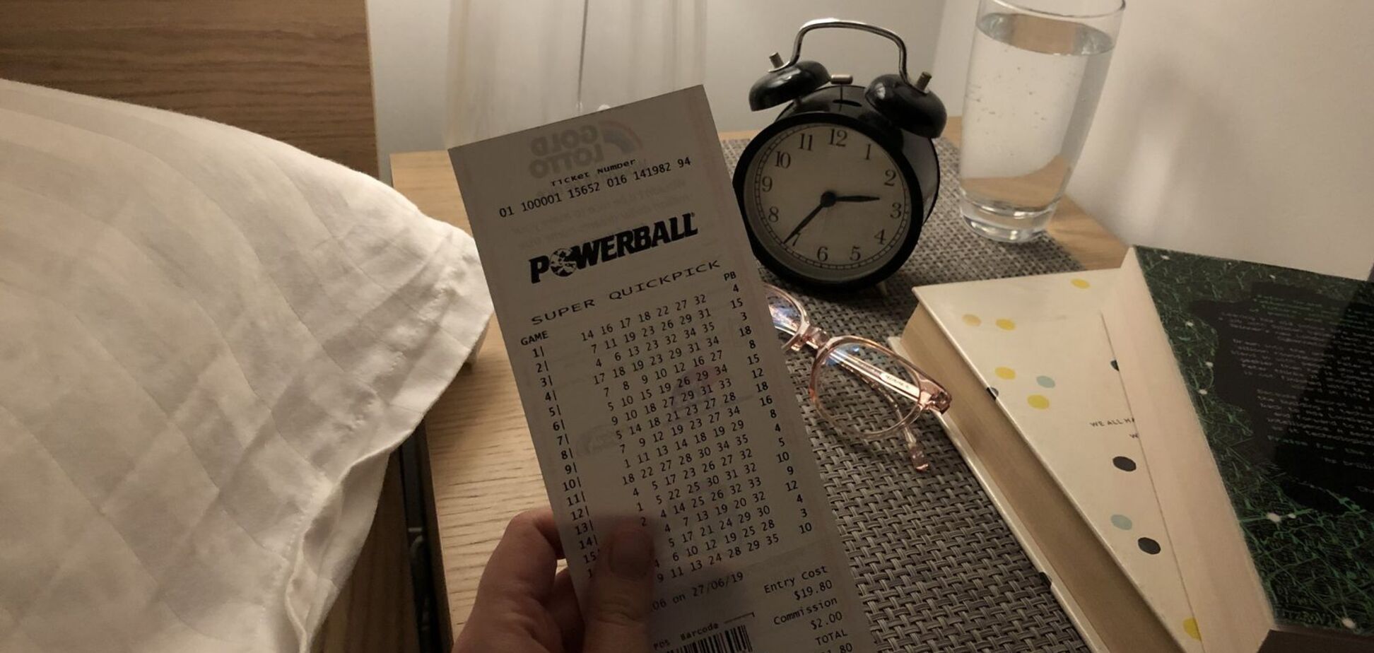 Ілюстрація перемоги в лотерею