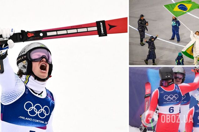 Бразилия завоевала первое 'золото' в истории зимних Олимпийских игр. Видео