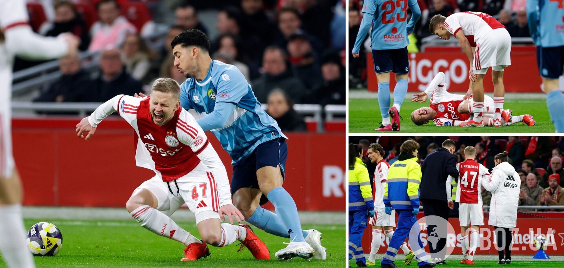 Зінченко порвав зв'язки на 6-й хвилині свого першого матчу в старті за новий клуб. Відео