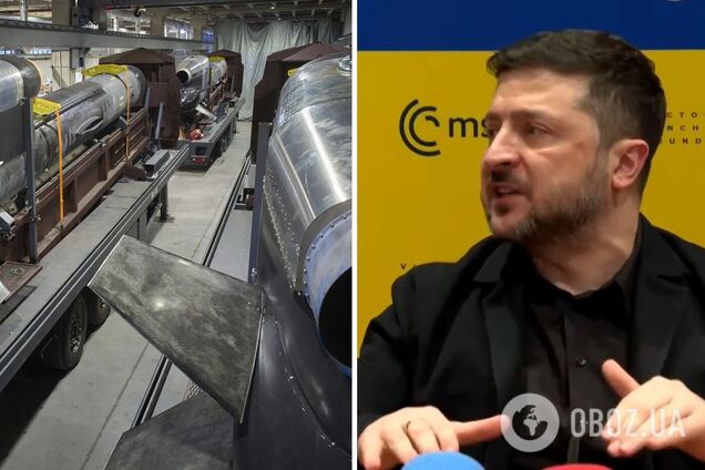 'Несколько дней назад нанесли удар по месту базирования 'Орешника': Зеленский рассказал о ситуации с ракетами 'Фламинго'