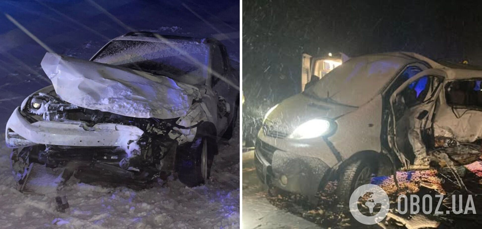 На Чернігівщині сталась ДТП за участю автівки і мікроавтобуса: восьмеро постраждалих. Фото