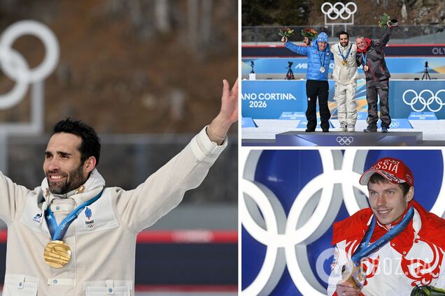 У російського чемпіона відібрали олімпійську медаль у біатлоні і на ОІ-2026 вручили її французу. Відео