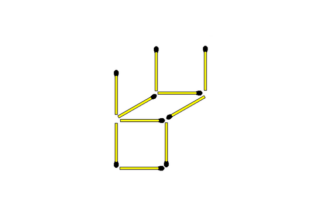 Пересуньте 2 сірники: головоломка для кмітливих