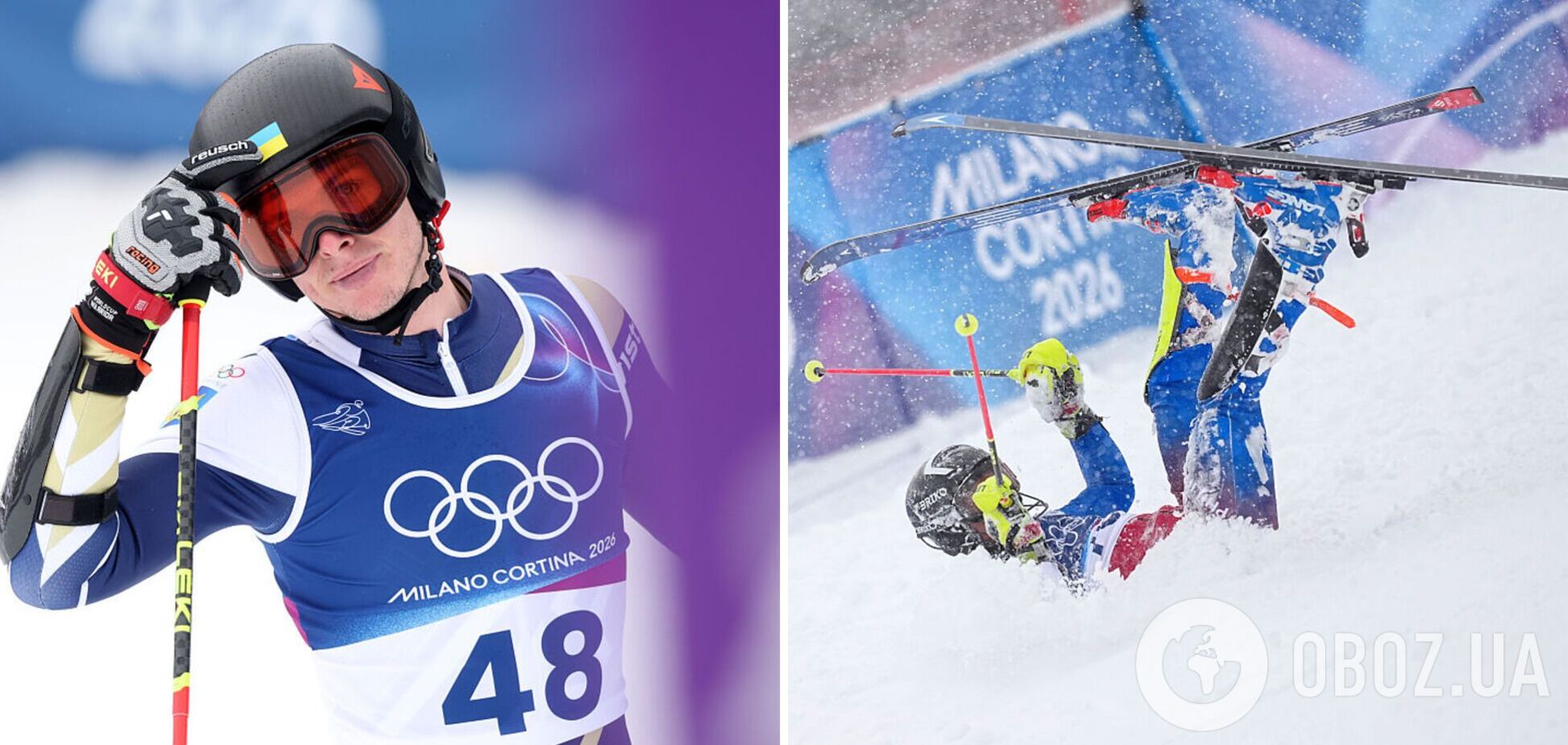 52 горнолыжника сошли с дистанции: украинец пришел к финишу и вошел в число избранных на Олимпиаде-2026