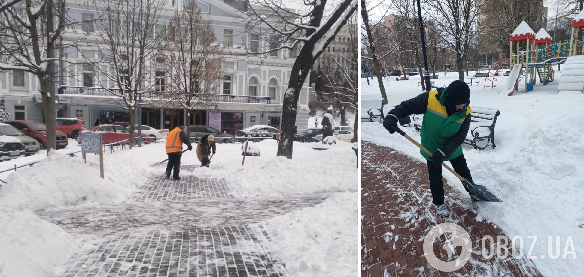 Привлечено более 400 единиц спецтехники: в КГГА рассказали, как в Киеве борются со снегом. Фото и видео