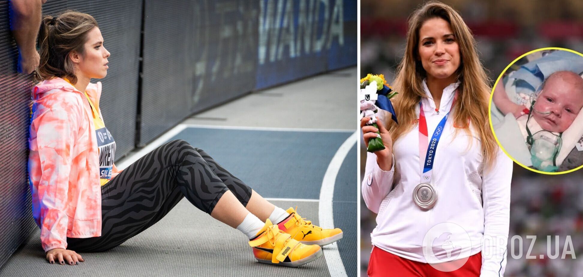 Польская призерка Олимпиады продала 'серебро' ради спасения младенца и получила медаль обратно