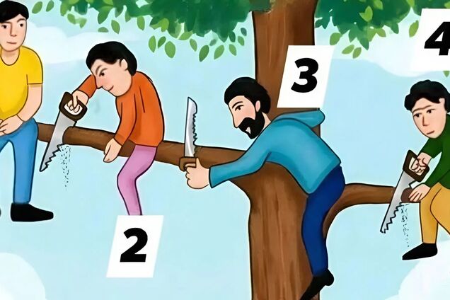 Хто з чоловіків точно не впаде: головоломка на логіку