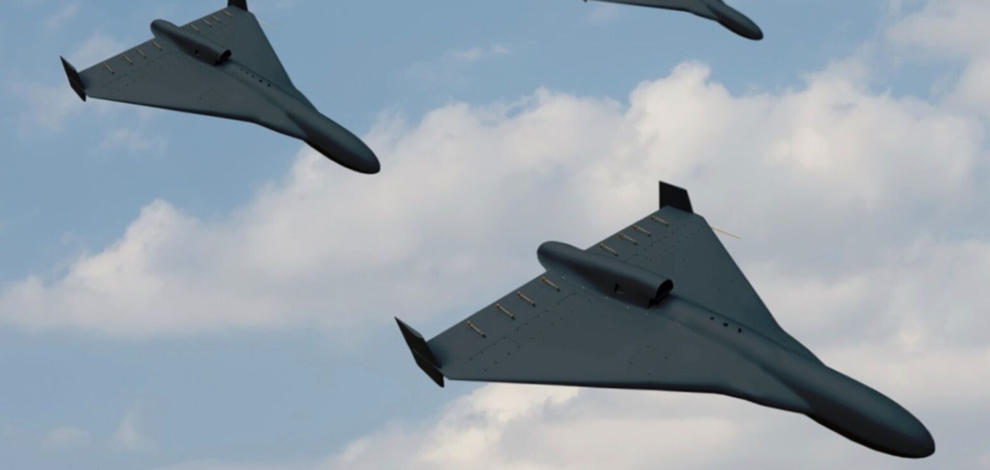 Російські 'Шахеди' вперше почали переносити на собі FPV-дрони. Відео