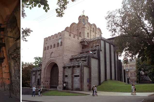 Символ Киева: как выглядели 'Золотые ворота' в конце 1970-х до реконструкции. Фото